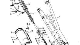 Прокладка D50P-P121 Komatsu