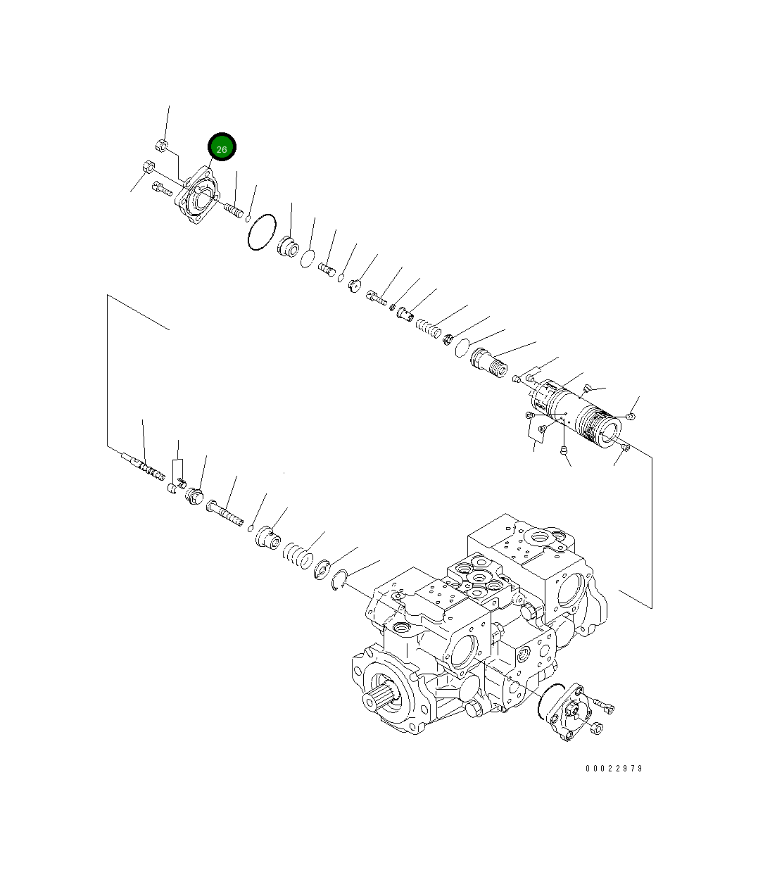 Крышка 720-2M-14520 Komatsu