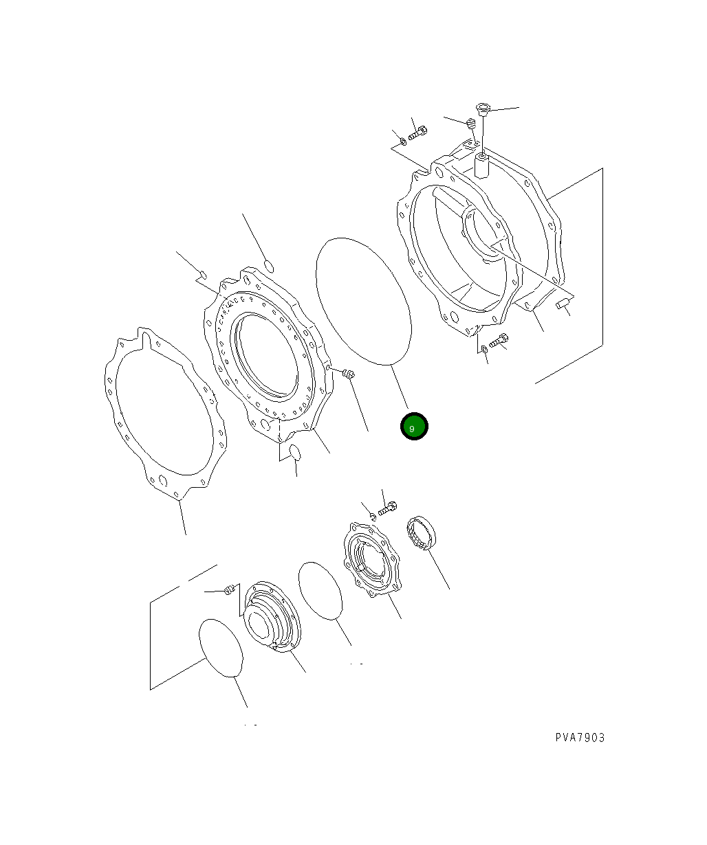 Кольцо уплотнительное (O-Ring) 07000-05425  Komatsu