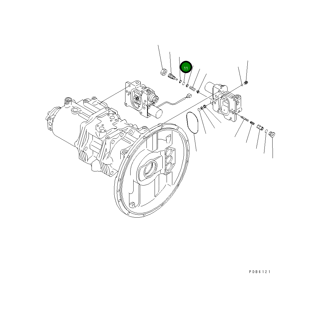 Кольцо уплотнительное (O-Ring) 07000-52012 Komatsu