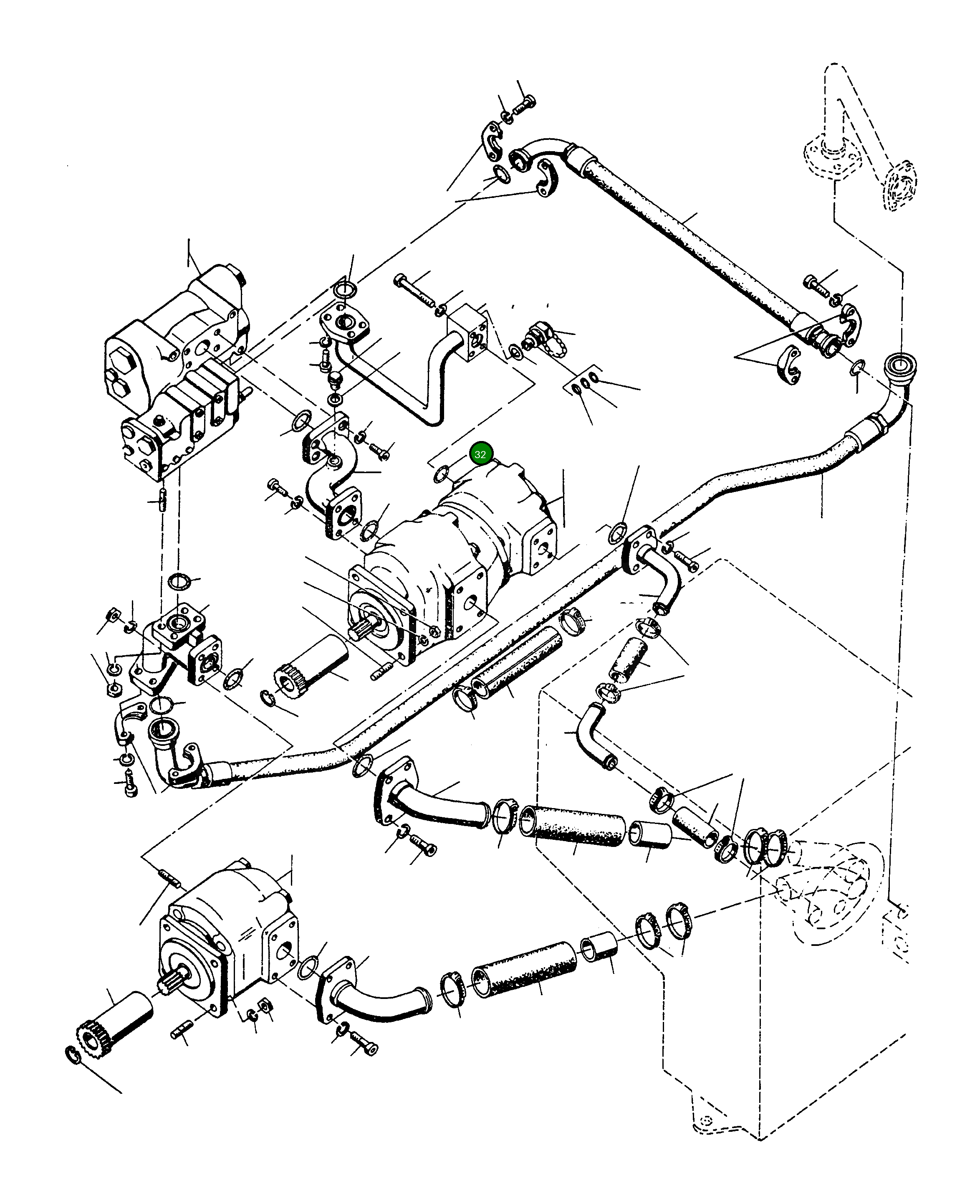 Кольцо уплотнительное (O-Ring) 1444847X1 Komatsu