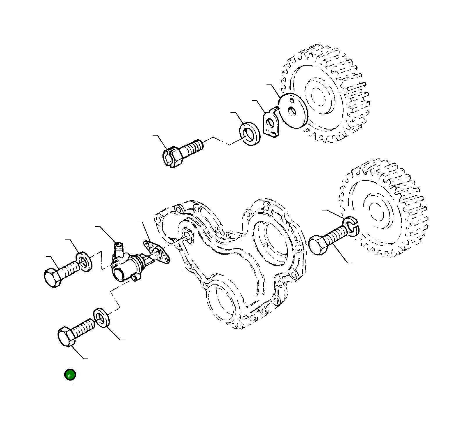 Болт PK2186106 Komatsu