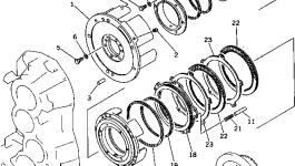 Кольцо 238-15-19240 Komatsu
