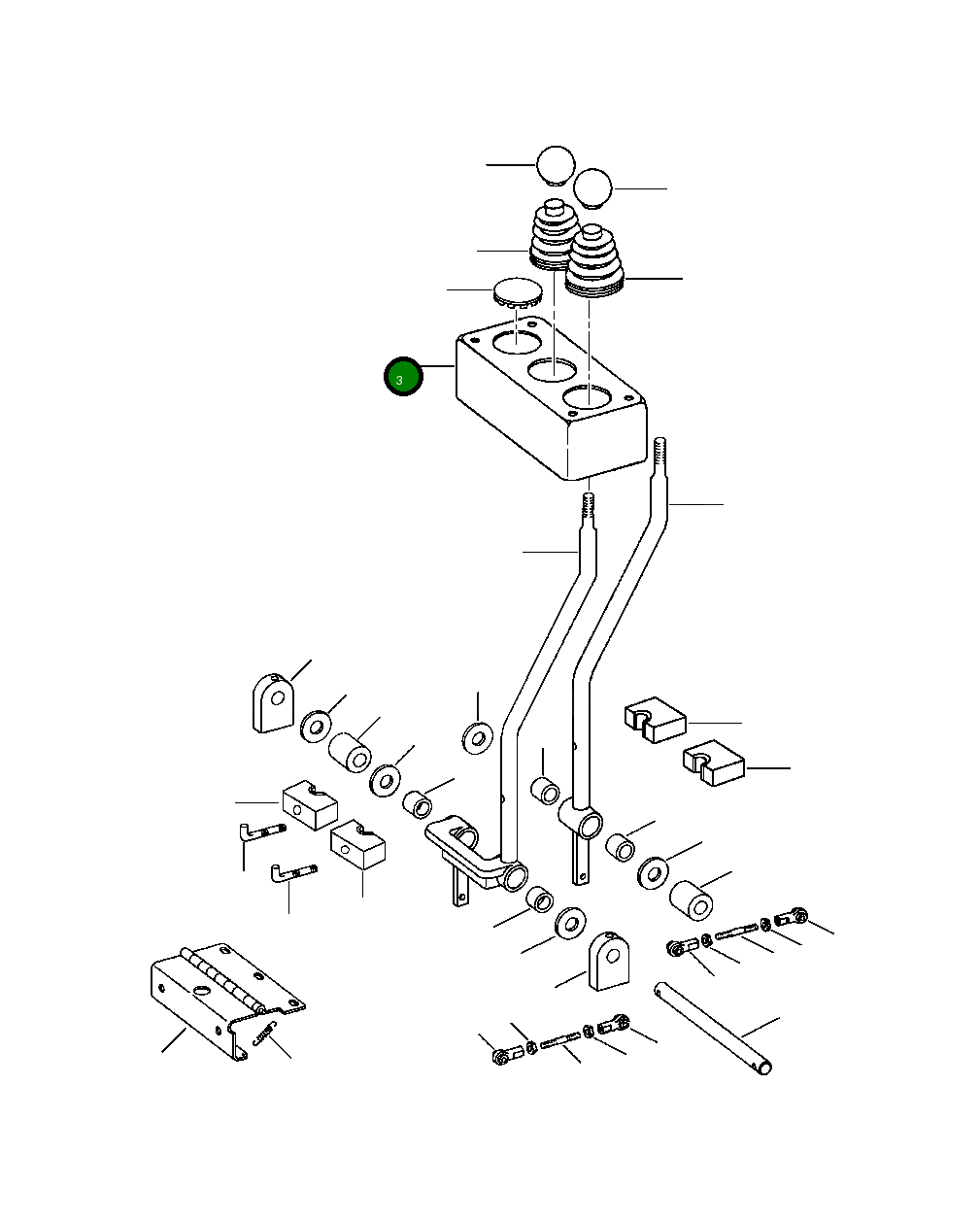 Крышка 1131 662 C1 Komatsu