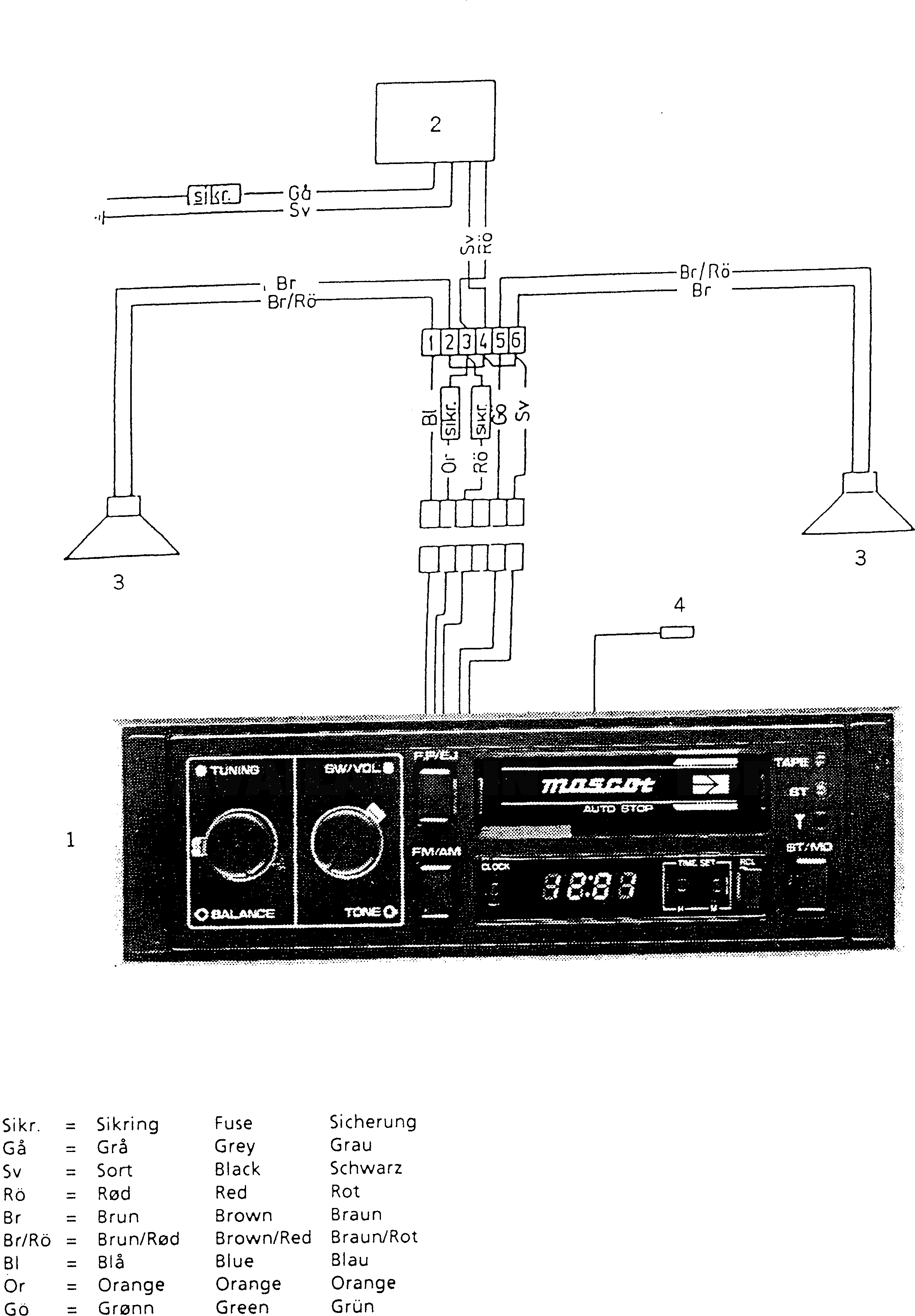 Болт BW057041 Komatsu