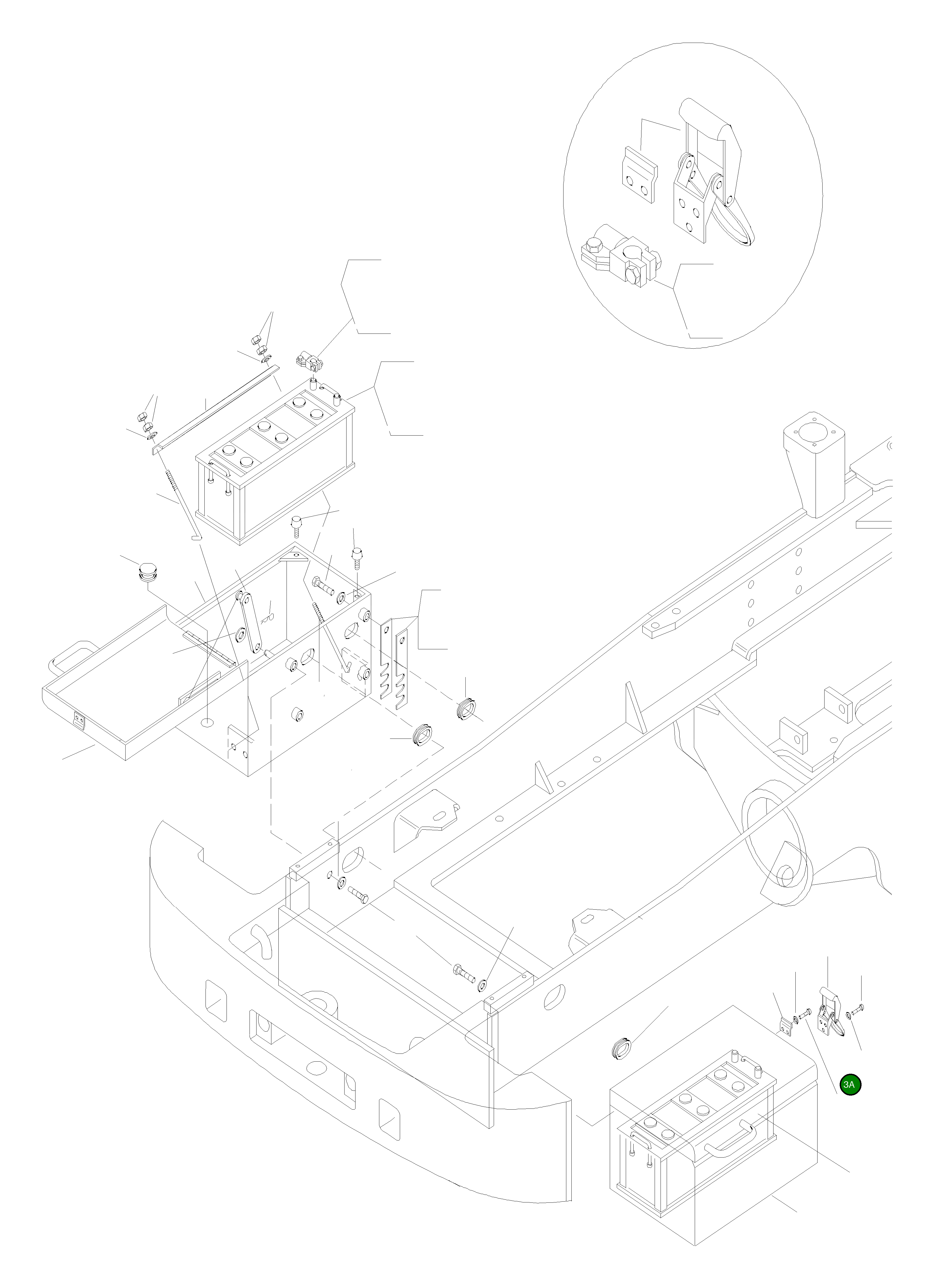 Крышка 421-06-H0P20 Komatsu