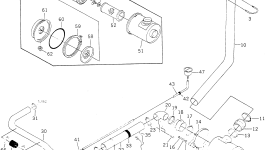 Шланг BW046303 Komatsu
