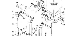 Кронштейн 233-43-18390 Komatsu
