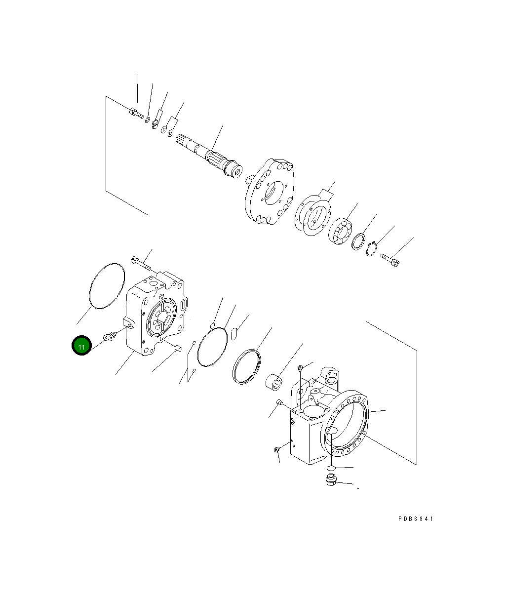 Кольцо уплотнительное (O-Ring) 07000-55165 Komatsu