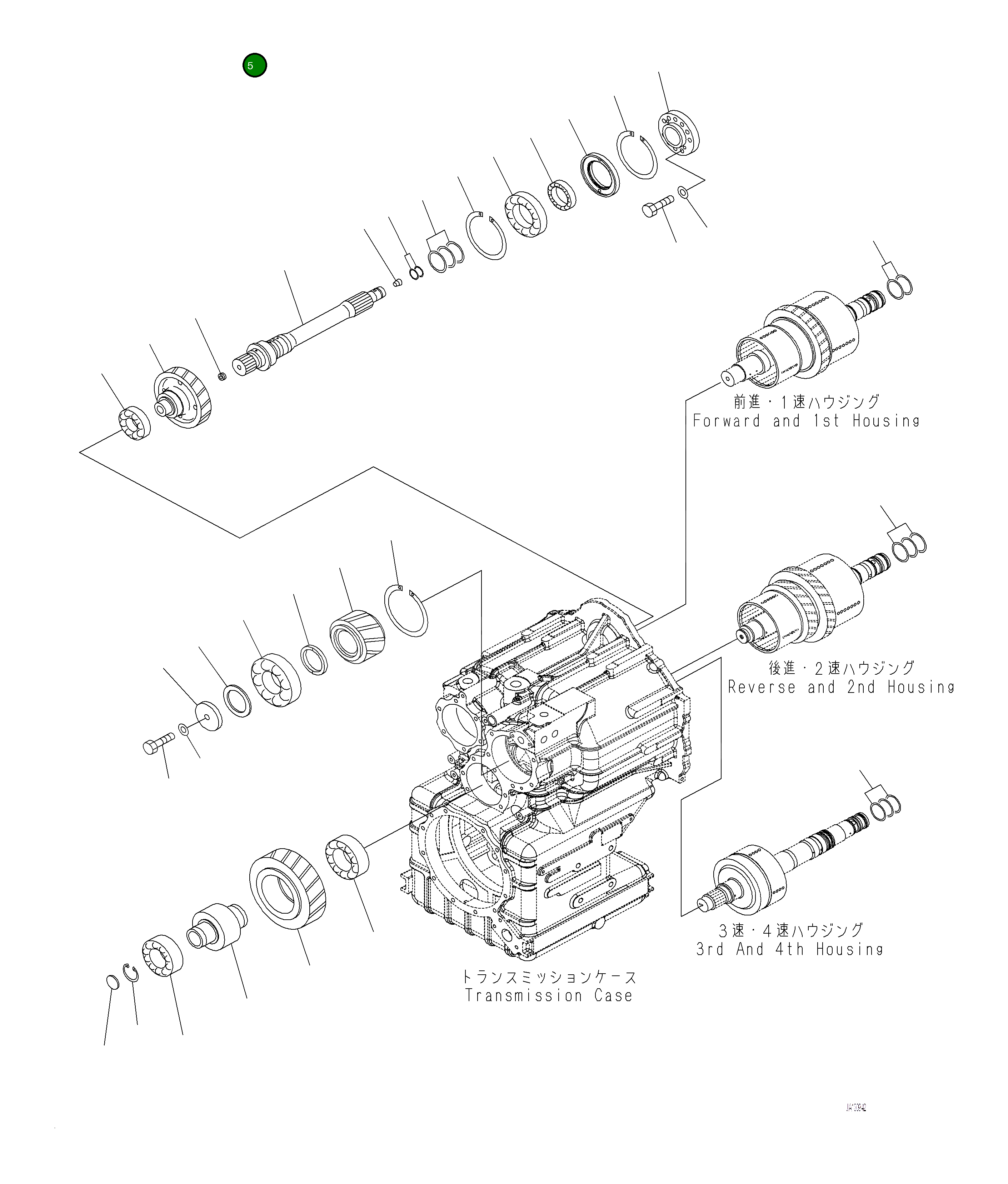Крышка 714-07-47713 Komatsu