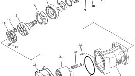 Проставка 706-86-40040 Komatsu