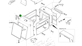 Крышка 5621-2692C Komatsu