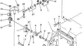 Кронштейн 566-43-15811 Komatsu