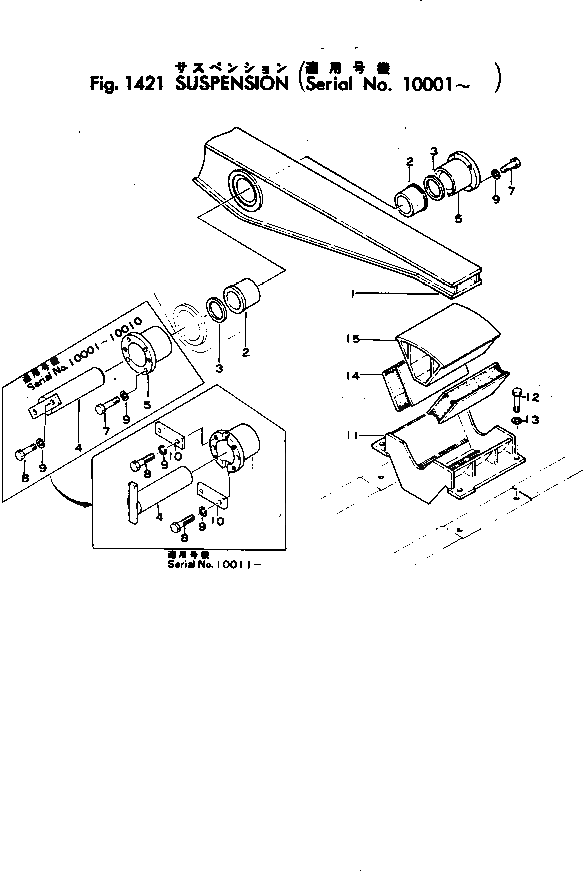 Болт 01010-31655 Komatsu