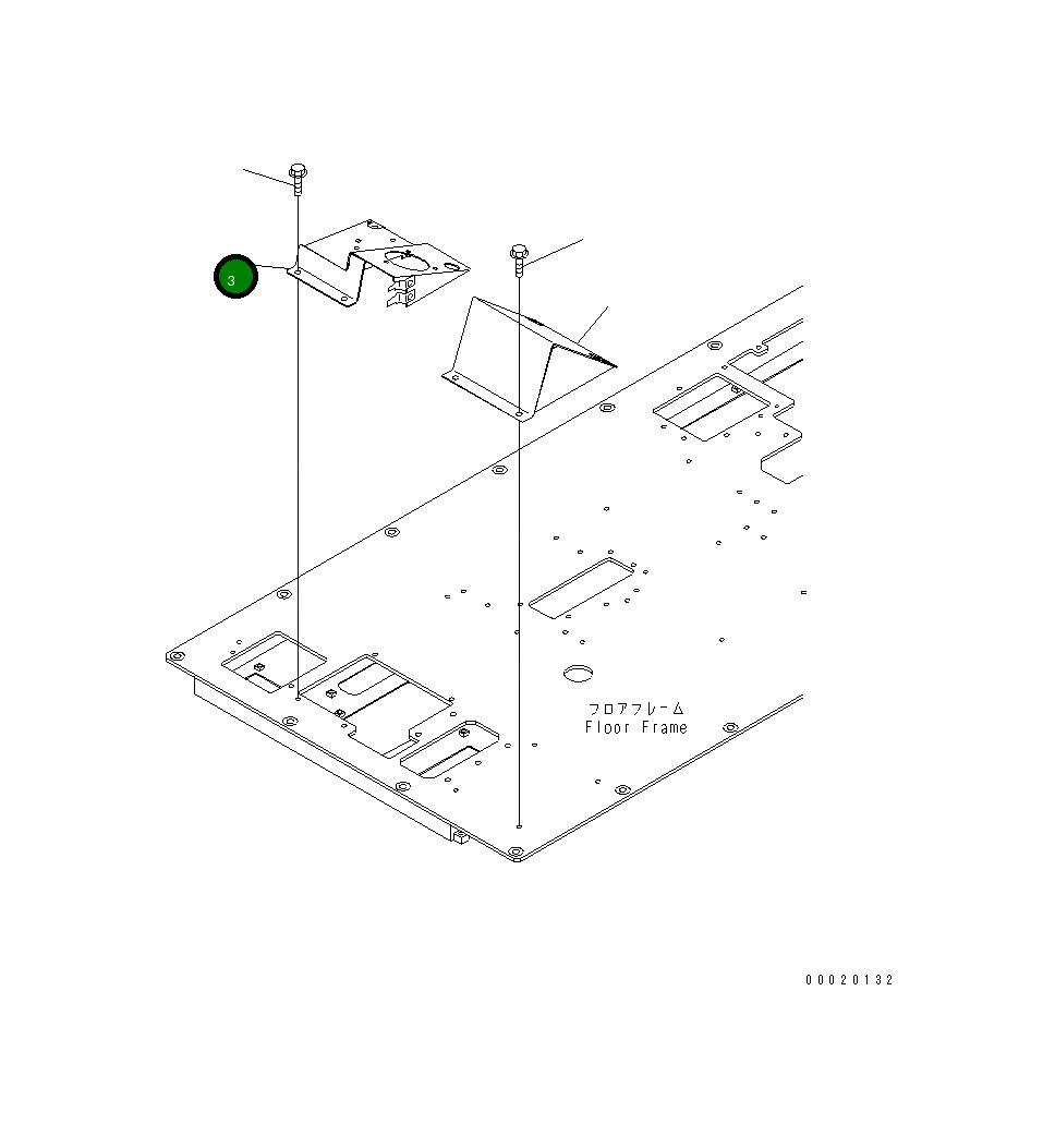 Крышка 567-54-71322 Komatsu
