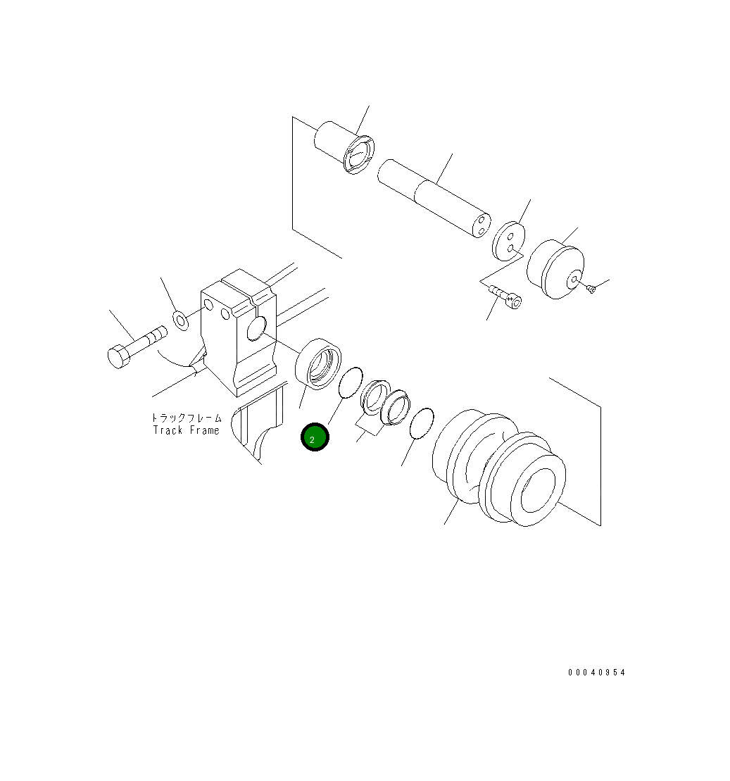 Кольцо 20Y-30-28840  Komatsu