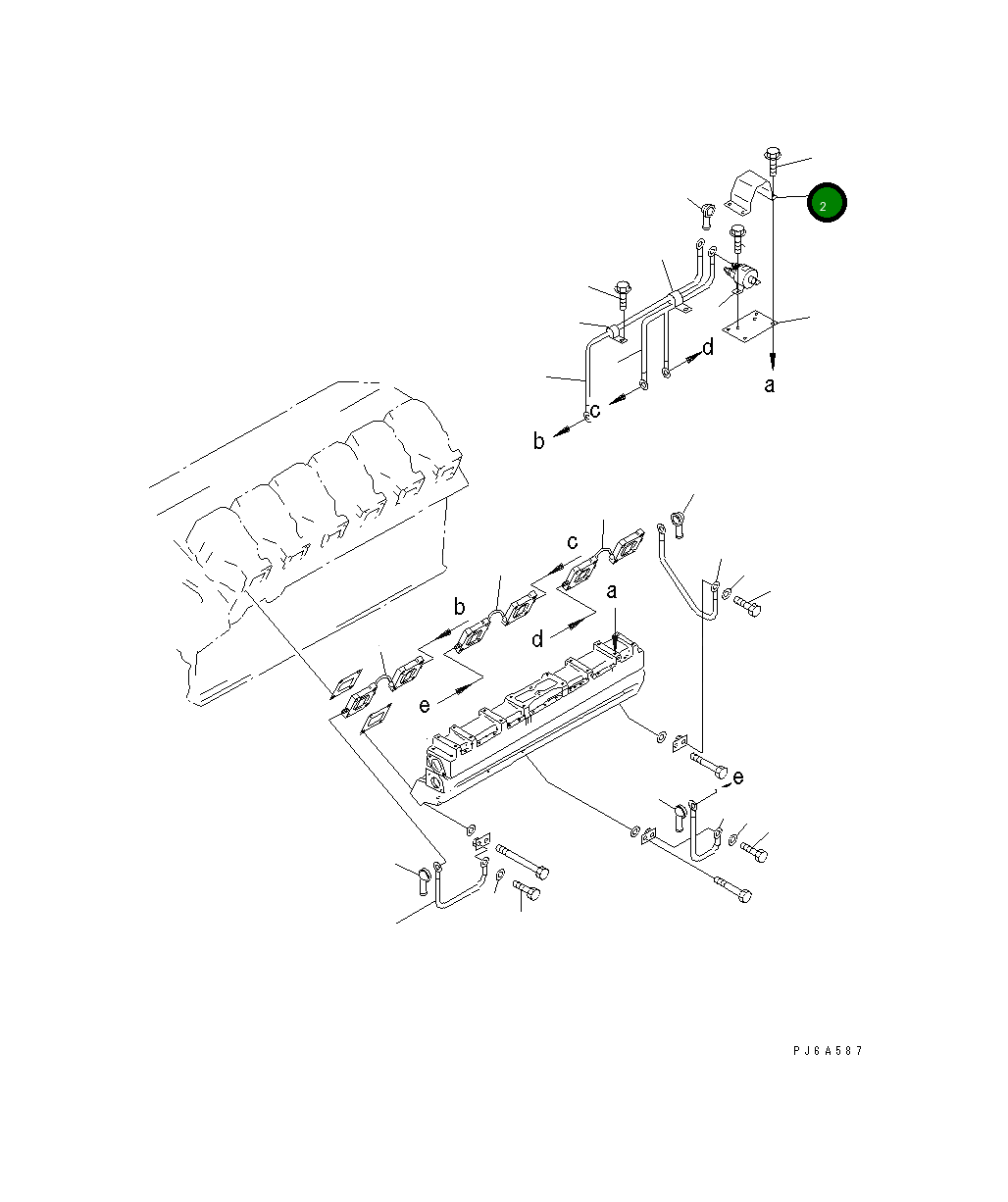 Крышка 6212-81-4132 Komatsu