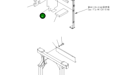 Крышка 208-54-62411 Komatsu