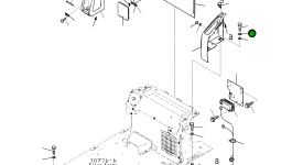 Болт 01010D0620 Komatsu