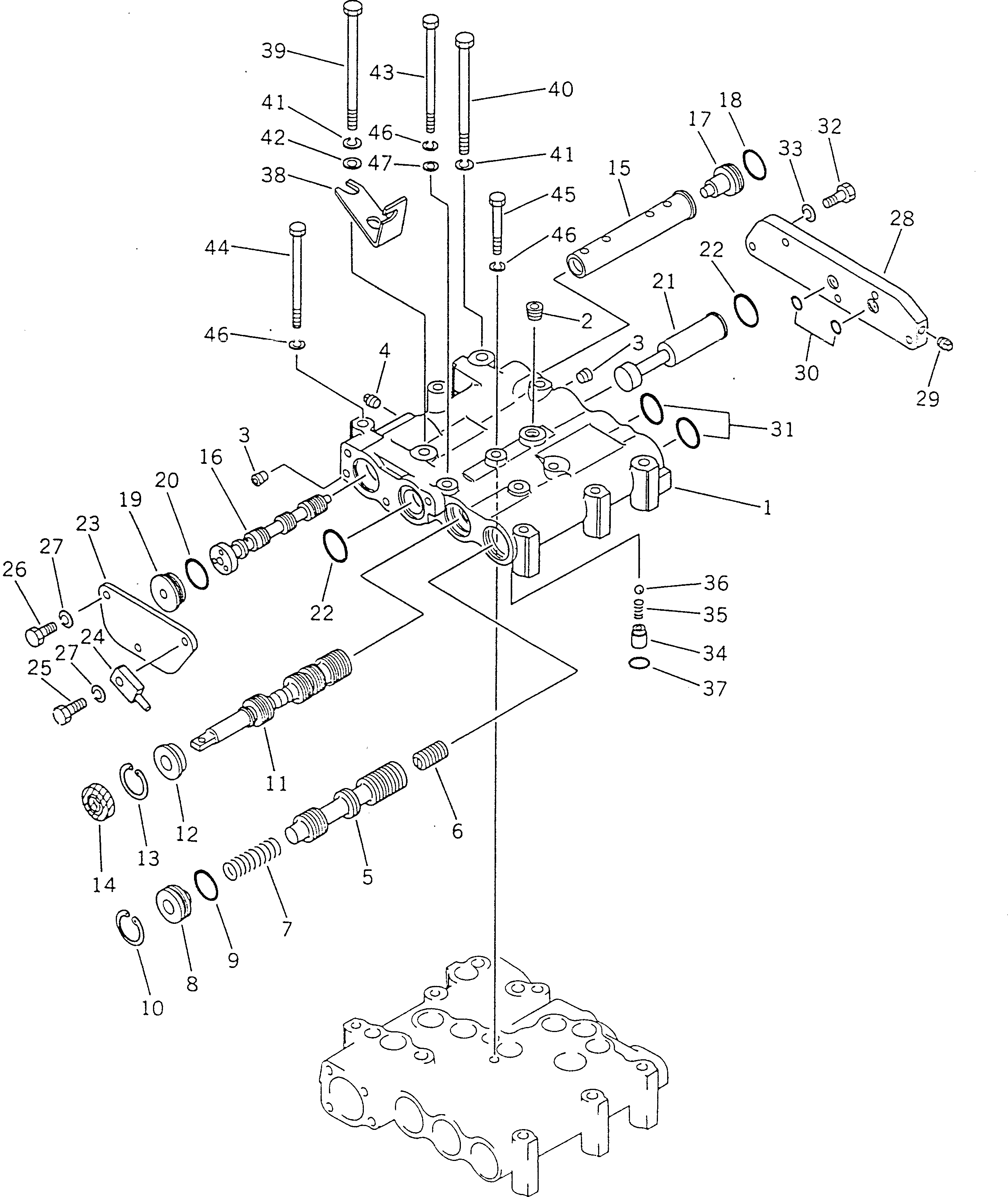 Болт 195-15-15550 Komatsu