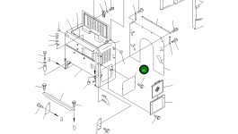 Крышка 421-54-23671 Komatsu