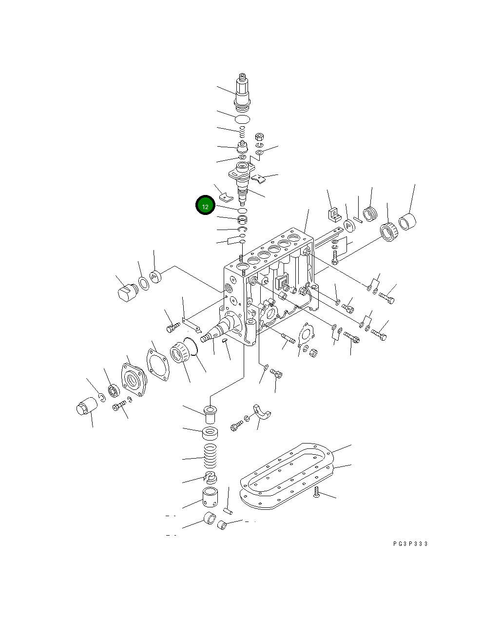 Кольцо уплотнительное (O-Ring) ND090139-0040 Komatsu