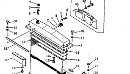 Кронштейн 198-03-21440 Komatsu