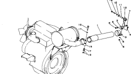 Гайка 600-27-11008 Komatsu