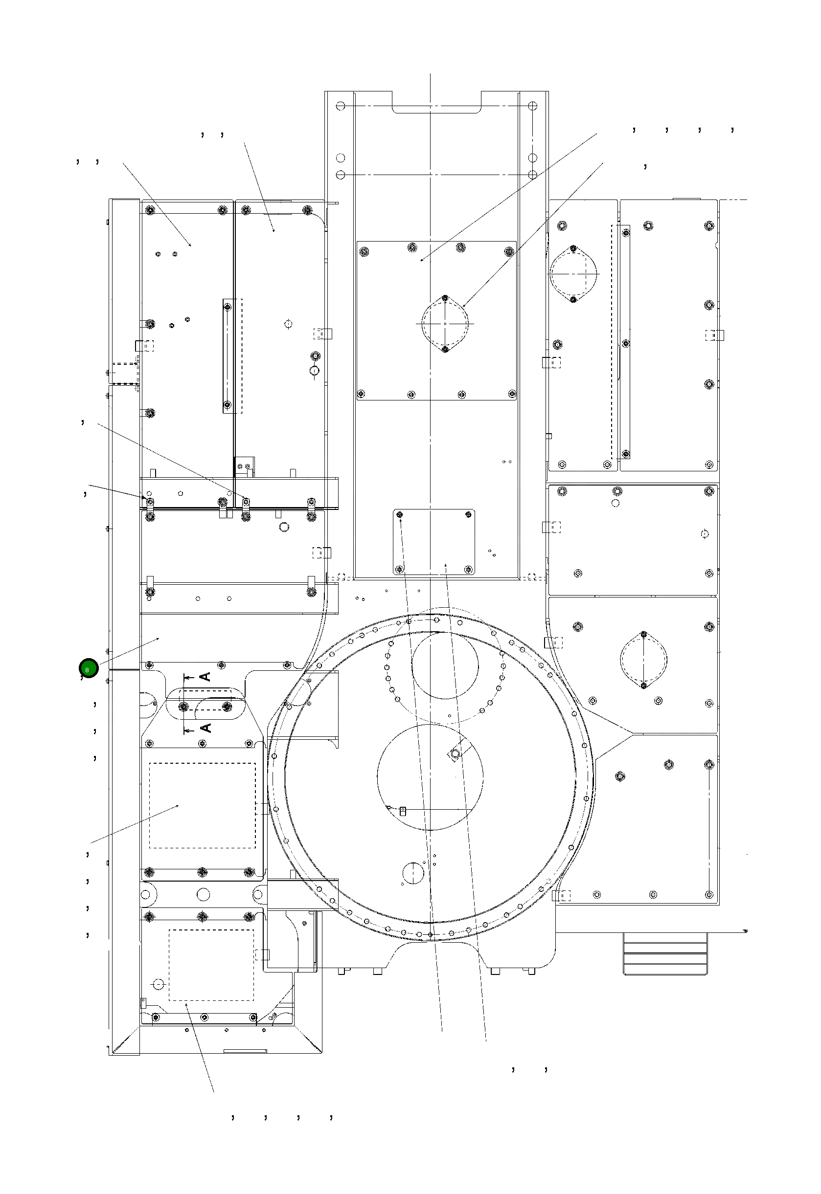 Крышка 207-54-KB881 Komatsu