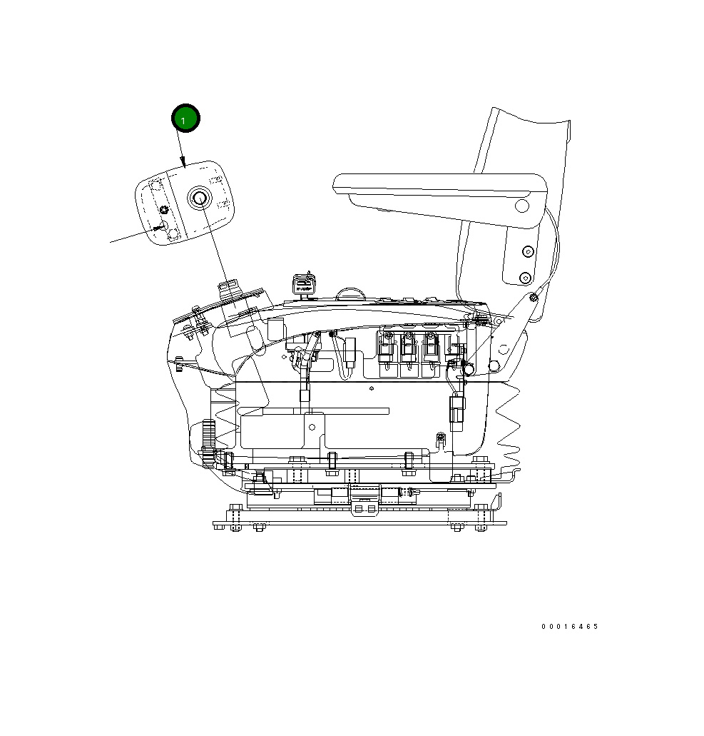 Крышка 14S-54-27612 Komatsu