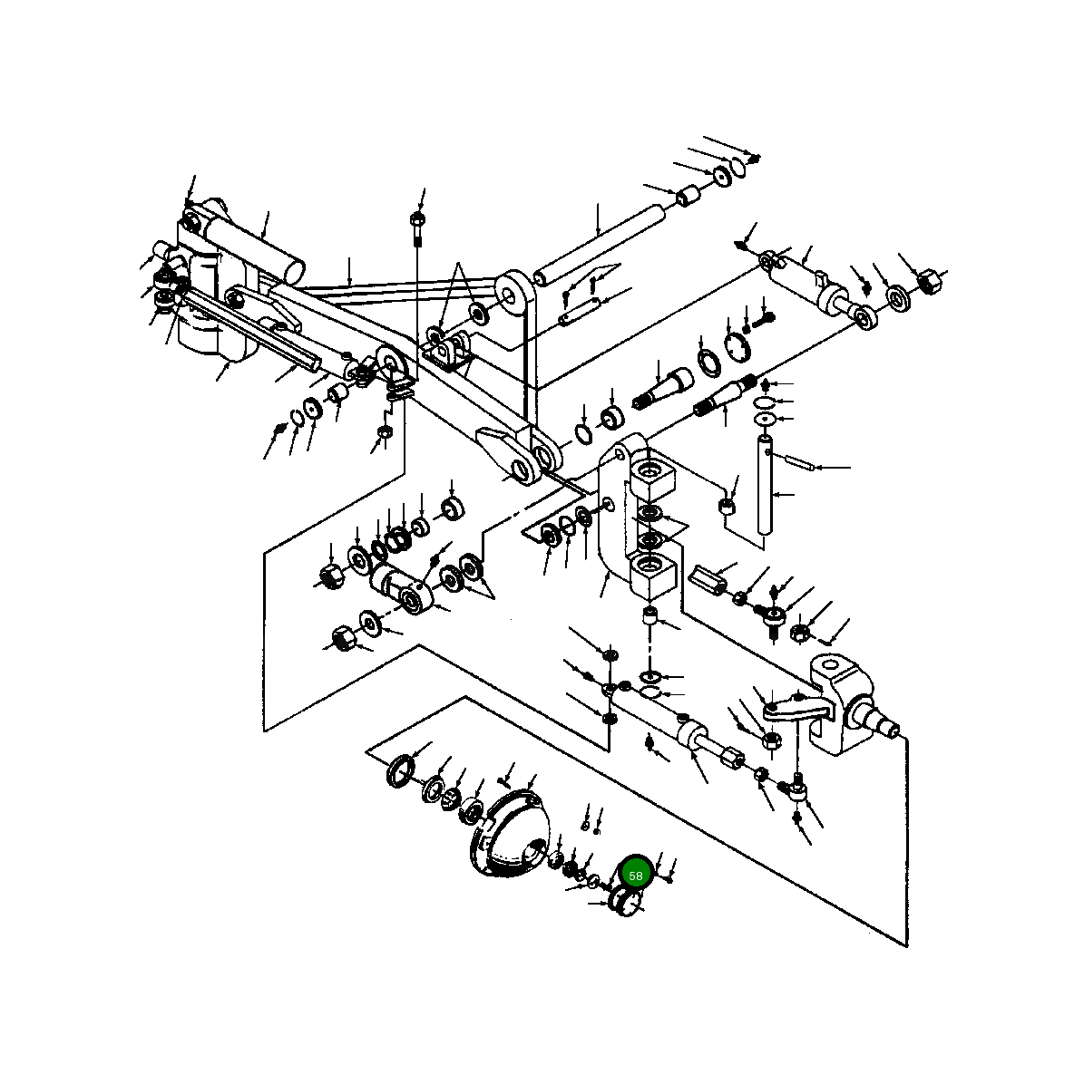 Болт 49 282 Komatsu