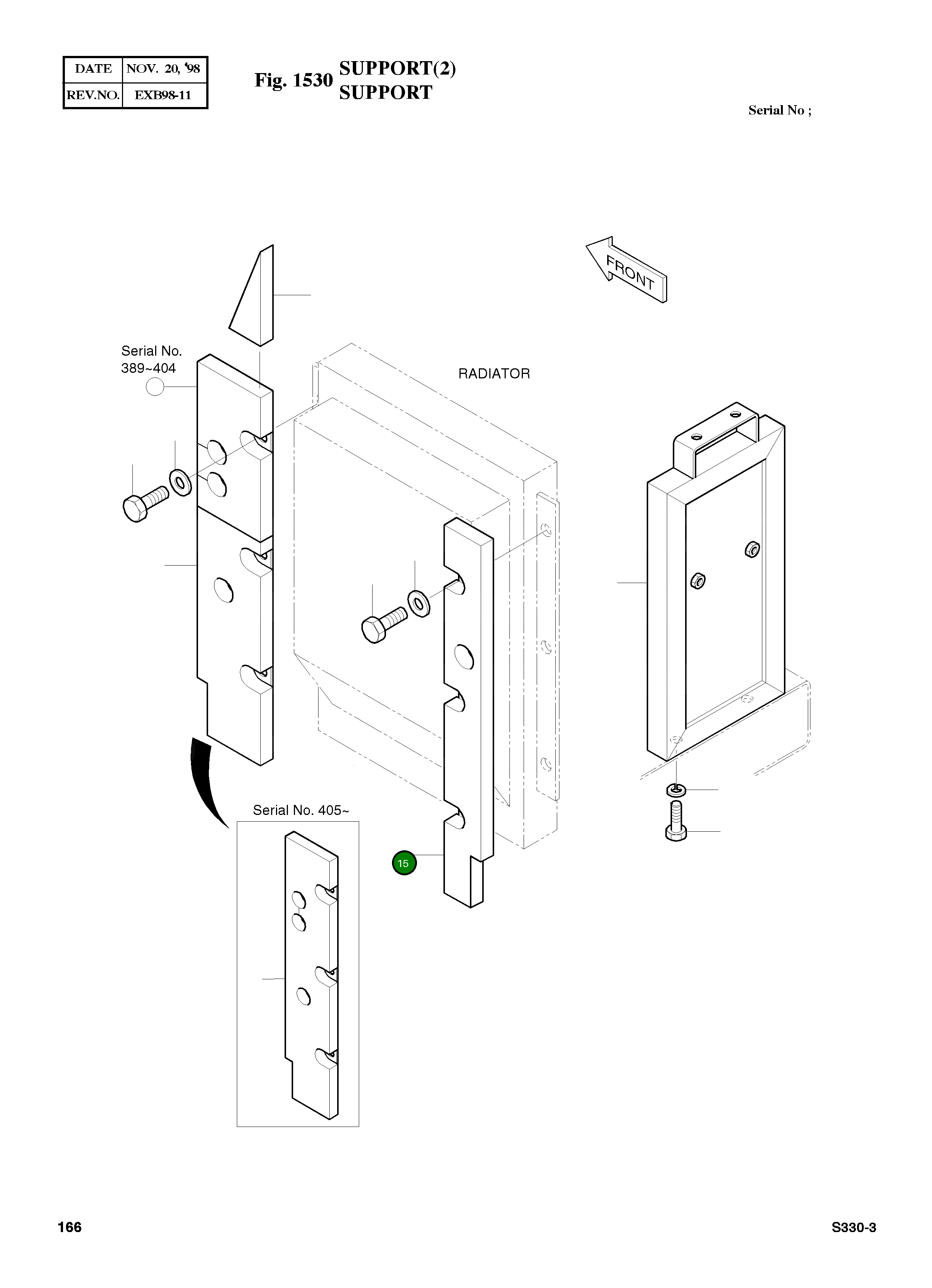 Крышка 2621-3183B Komatsu