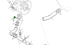 Кольцо уплотнительное (O-Ring) 21D-09-69780 Komatsu