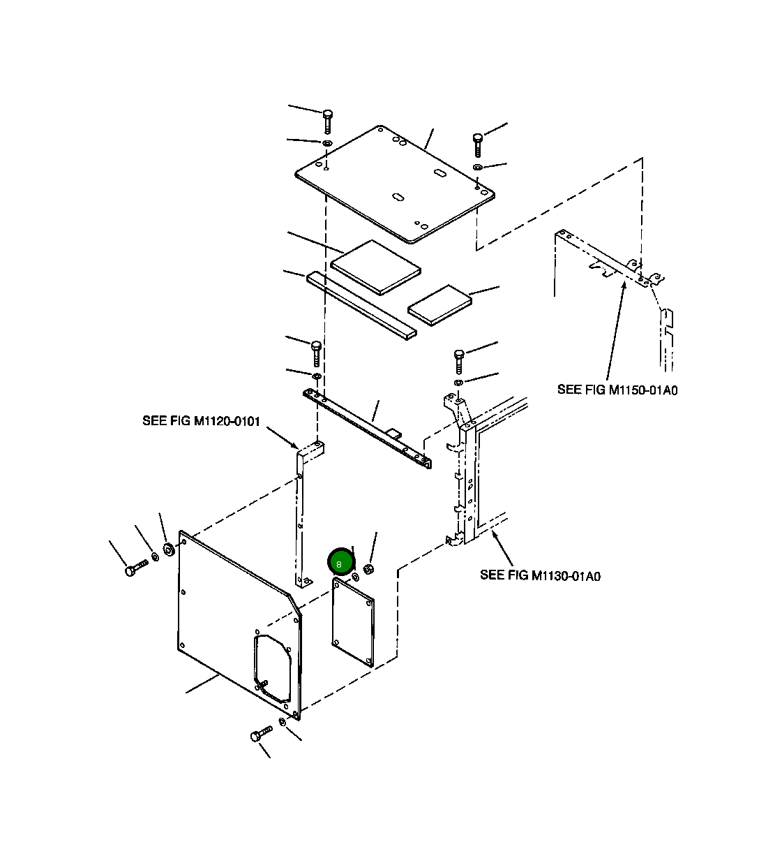 Крышка 20Y-54-29820 Komatsu