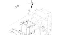 Крышка 2621-3912 Komatsu