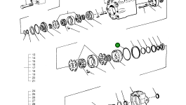 Кольцо уплотнительное (O-Ring) 586592 Komatsu