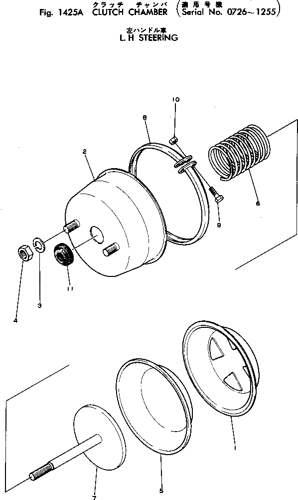 Болт 565-44-11790  Komatsu