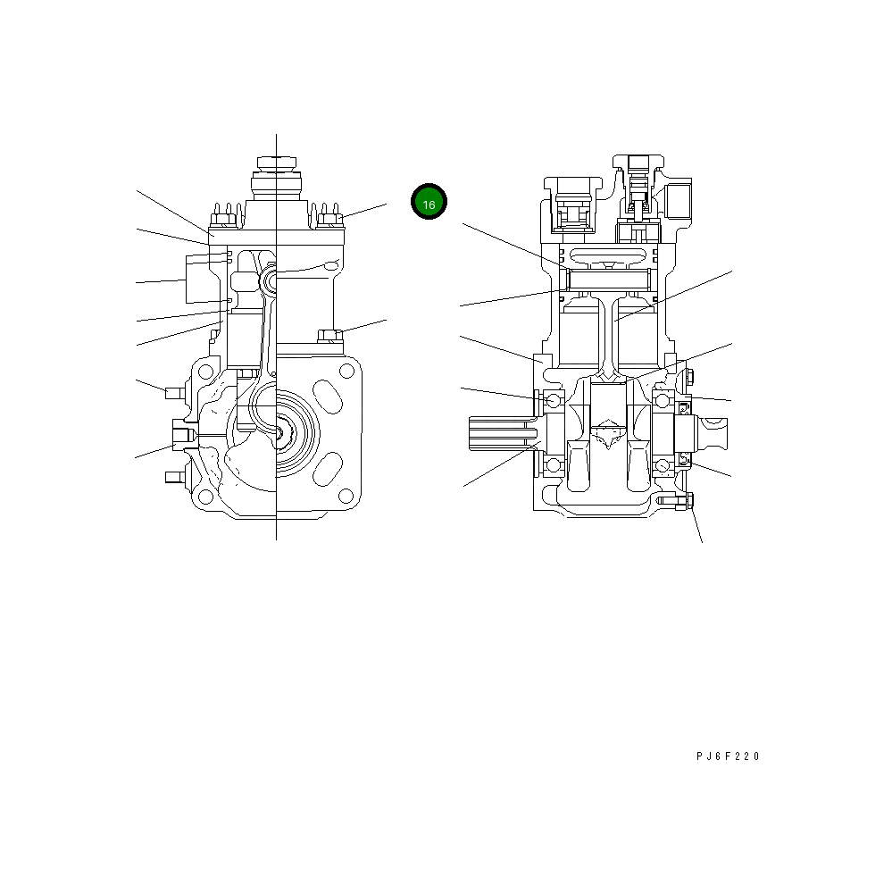 Болт DK000810-2535 Komatsu