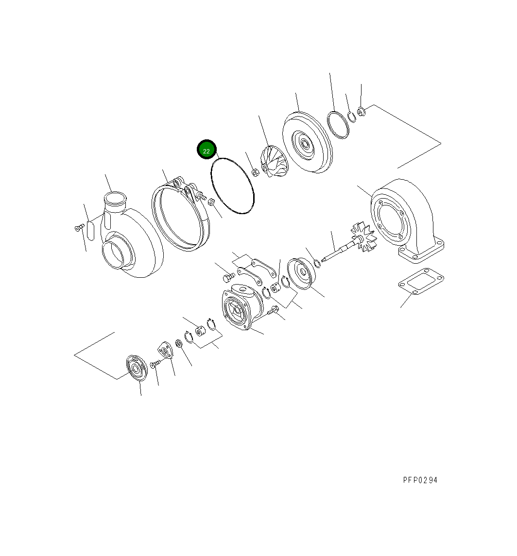 Кольцо уплотнительное (O-Ring) 6736-81-8460  Komatsu