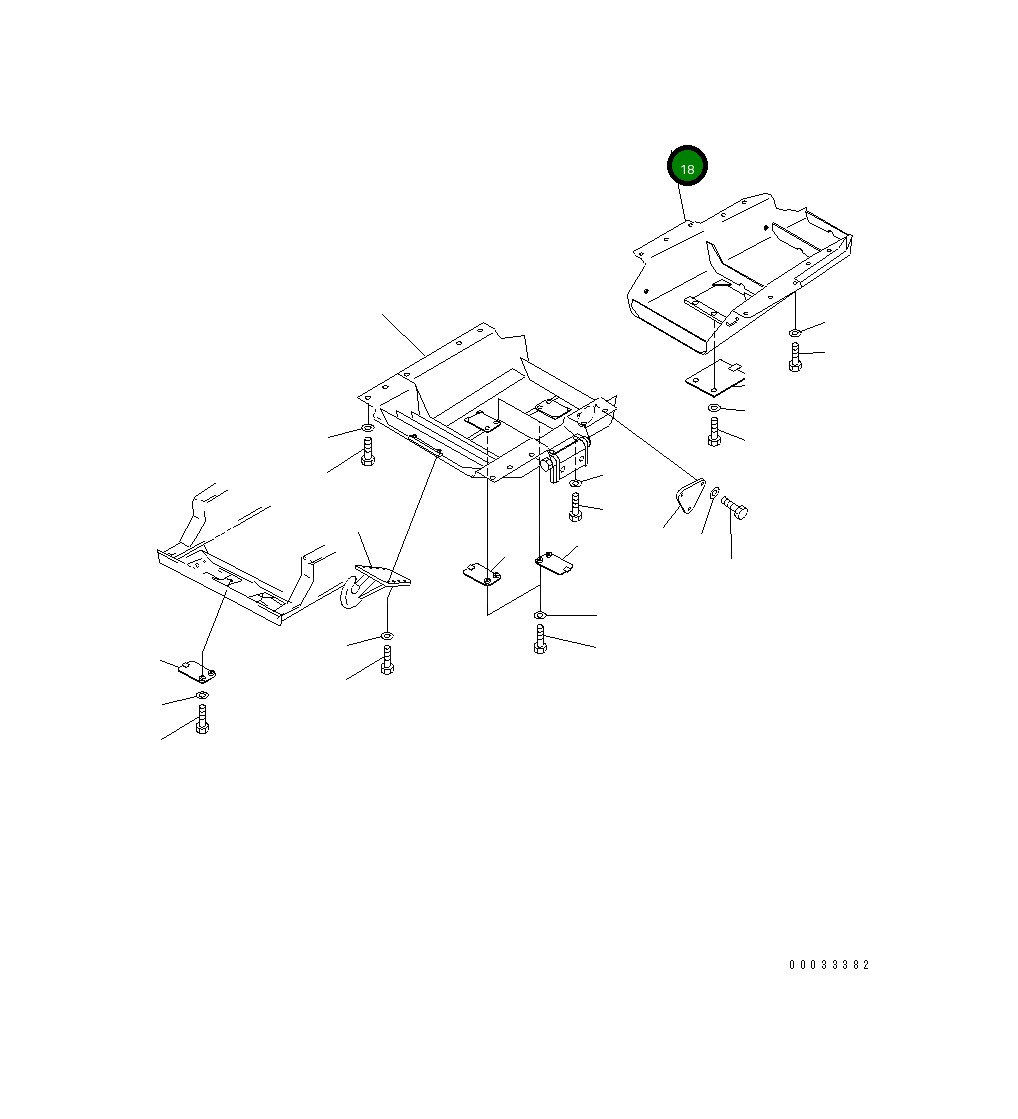 Крышка 176-54-42141 Komatsu