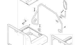 Крышка 621-02011C Komatsu