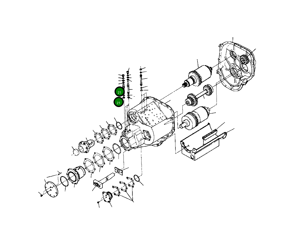 Кольцо уплотнительное (O-Ring) 731 054 C1 Komatsu