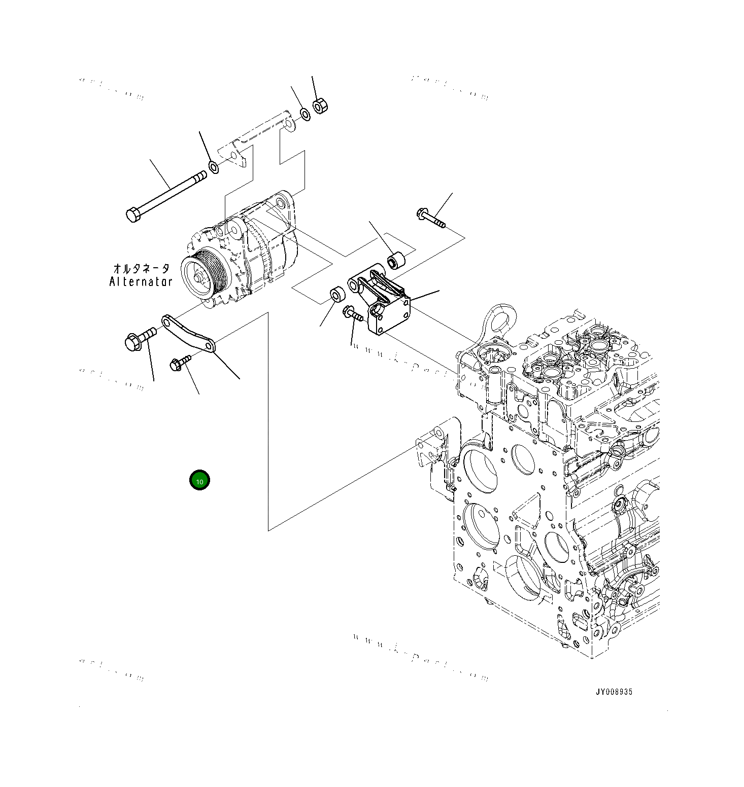 Болт 0143561025 Komatsu