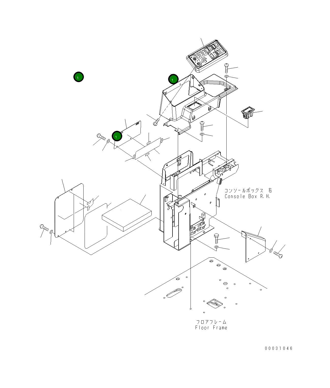 Крышка 421-06-32862  Komatsu