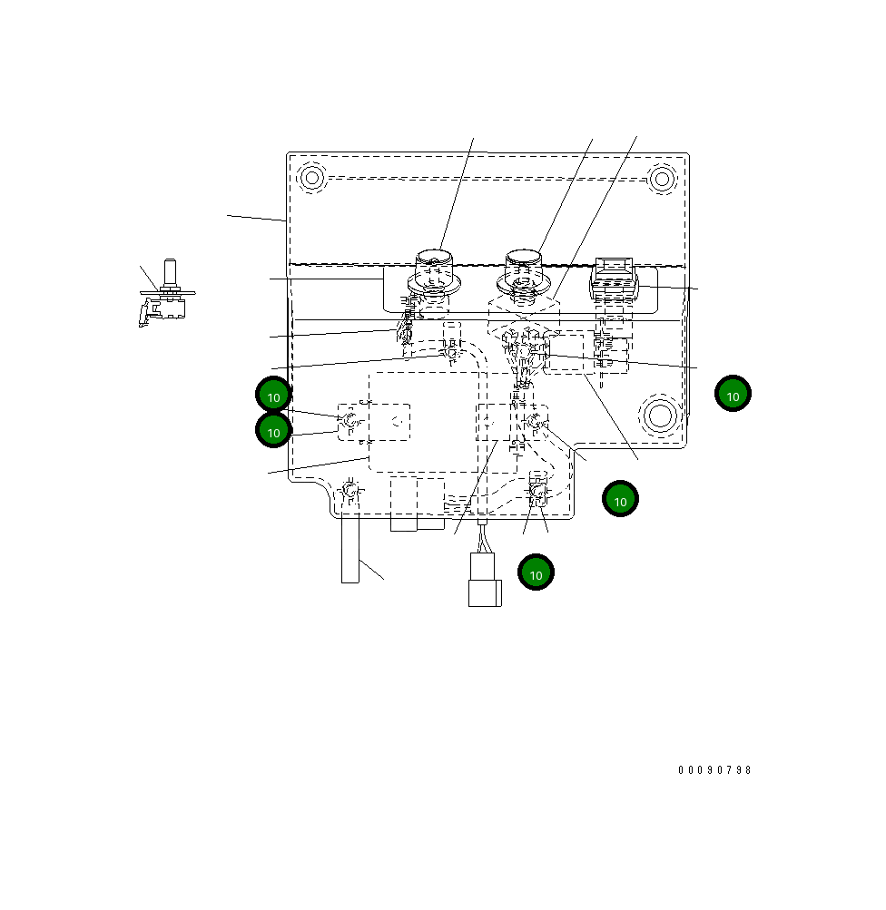 Болт ANTT204100T3 Komatsu