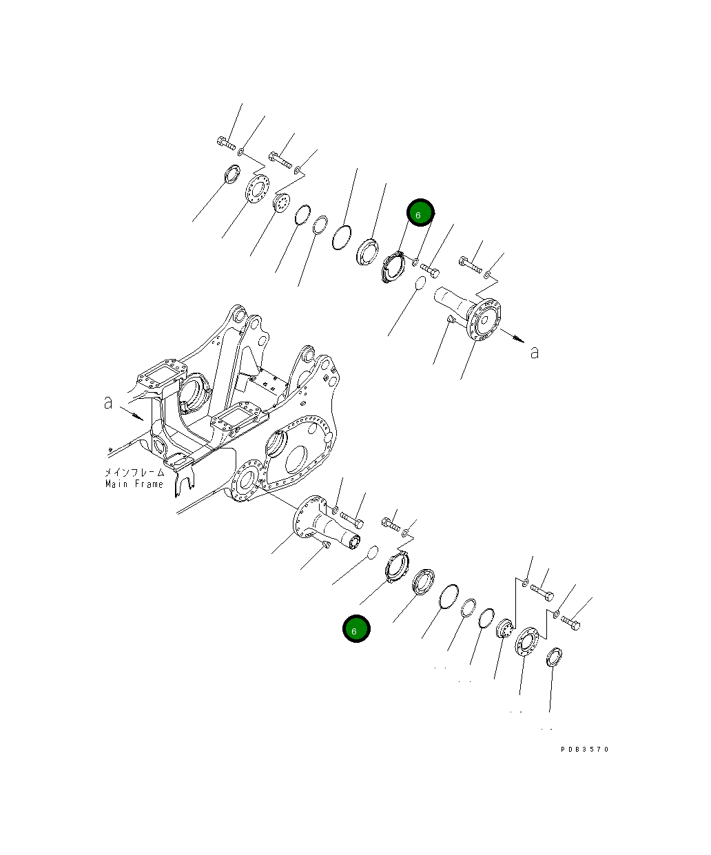 Крышка 195-50-22140  Komatsu