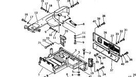 Крышка 141-54-33193 Komatsu