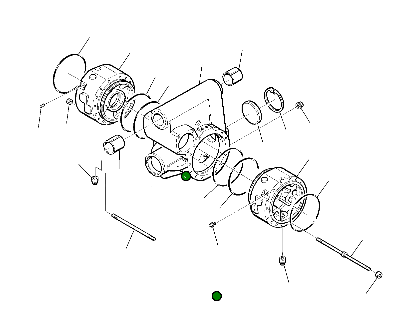 Кольцо уплотнительное (O-Ring) 22E-23-11130 Komatsu