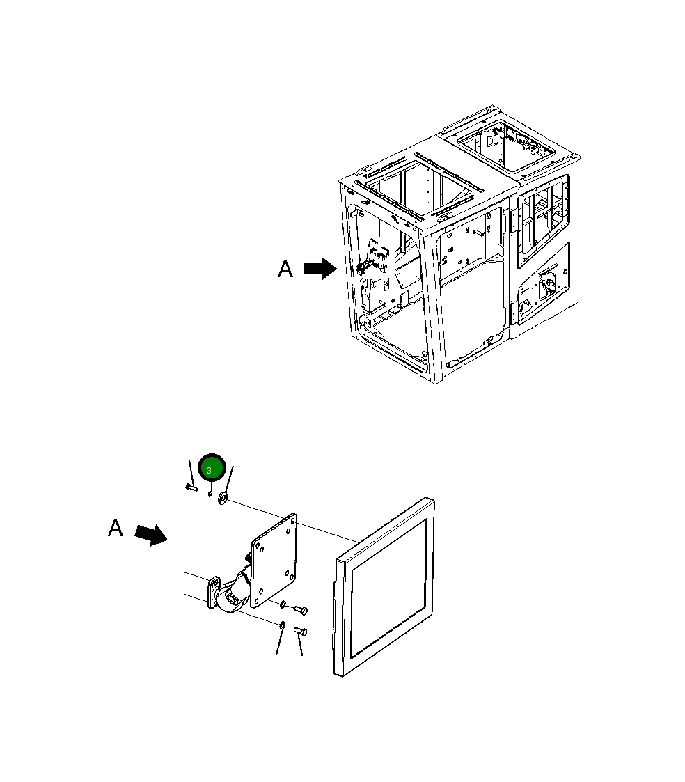 Болт 01252-90416 Komatsu