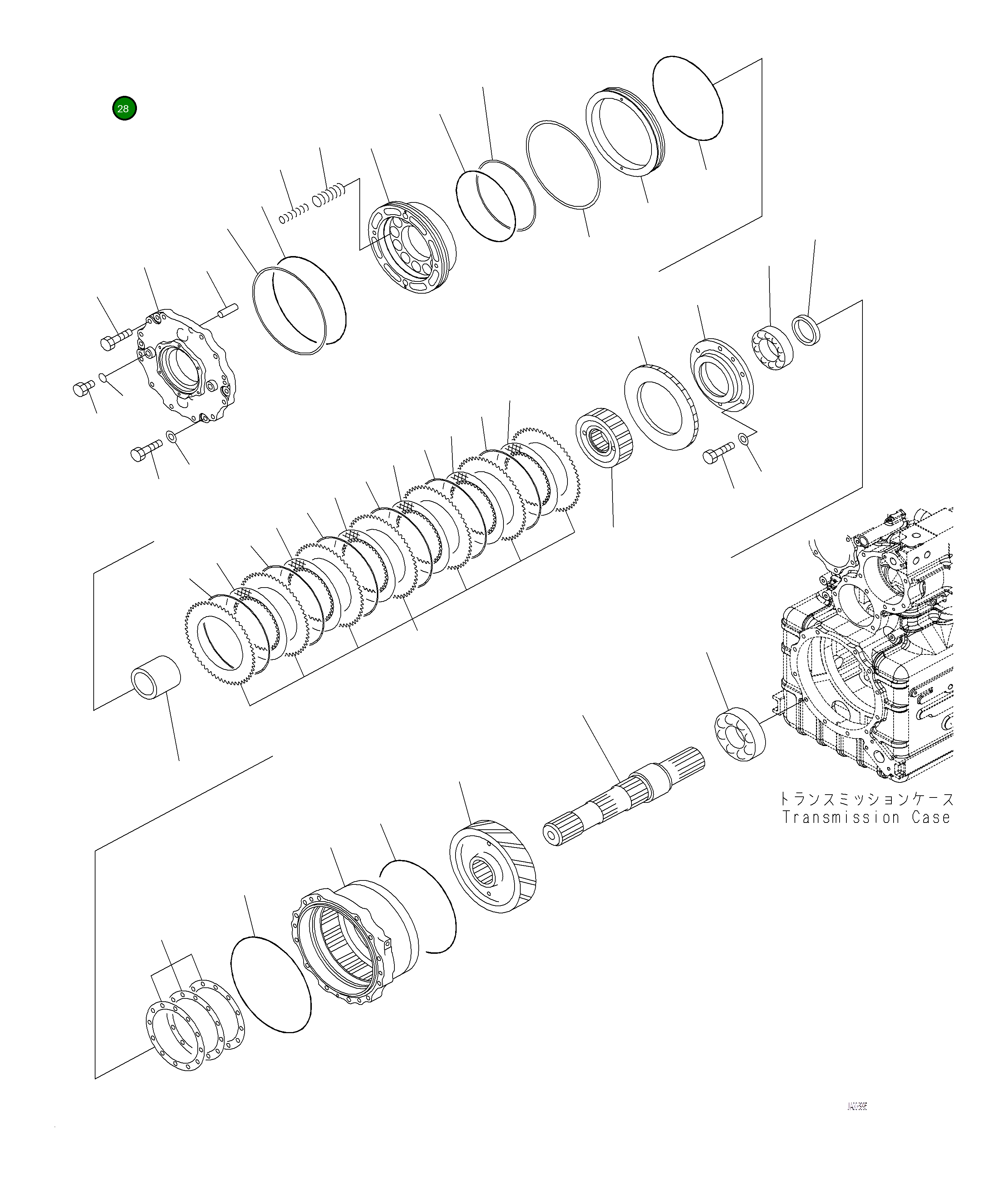 Кольцо уплотнительное (O-Ring) 07000-A6275  Komatsu